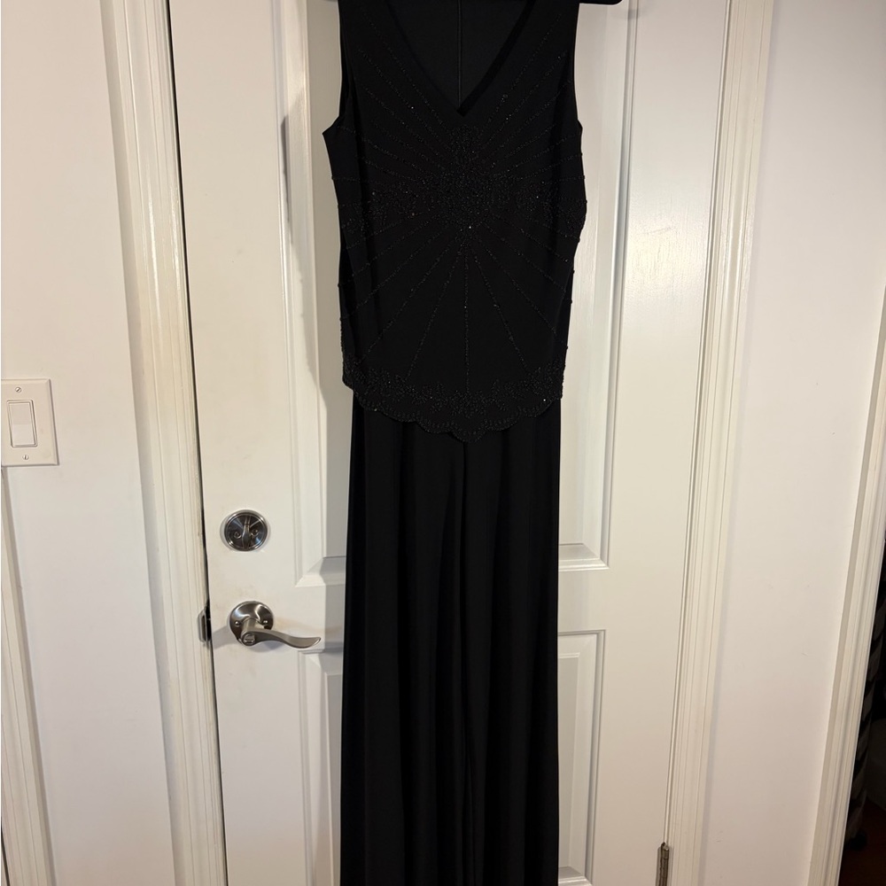 MSK Elegant Black Sleeveless Jumpsuit